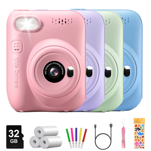 iPix Instant Print Camera for Kids